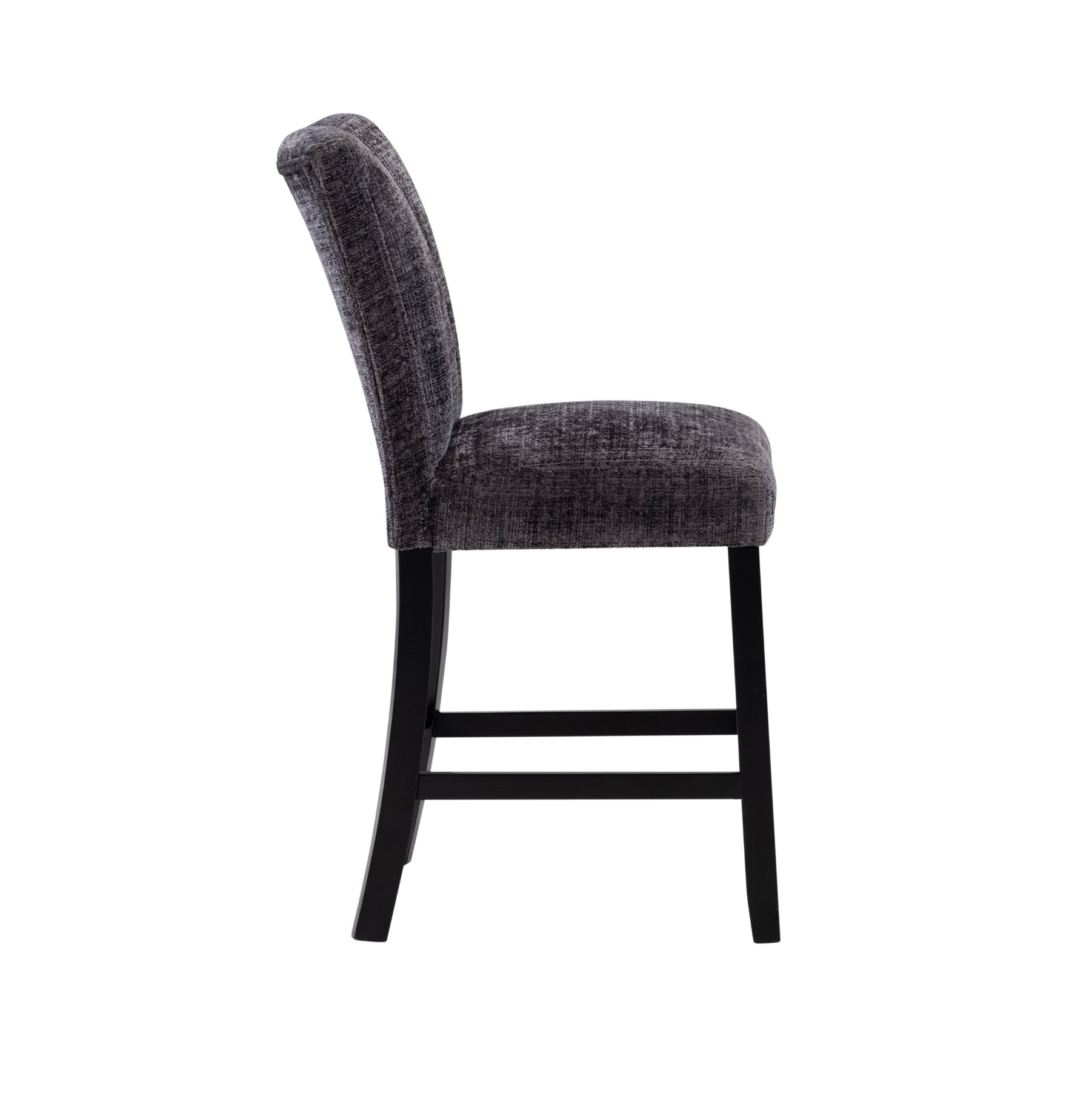MAGALY DARK GREY BAR STOOLS (KIT OF 2)