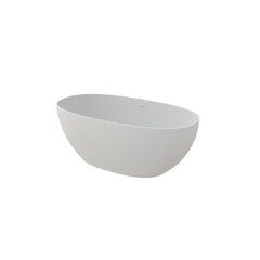 59" solid surface soaking bathtub