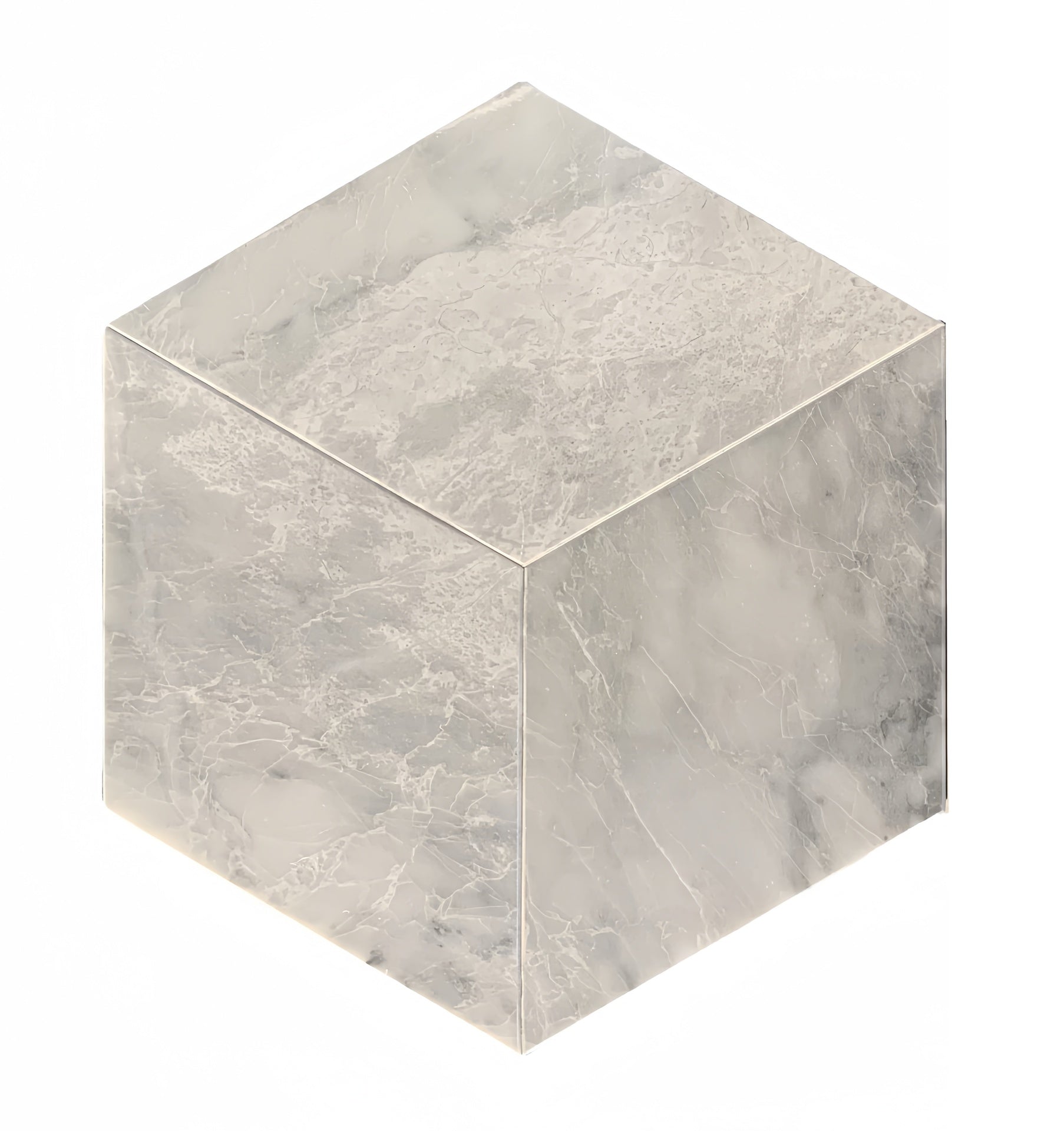 Hexagon marble tile, Carrara Gray marble, natural marble, for wall and floor, polished marble tile, natural stone, genuine marble, real marble, 1 box 12 pcs