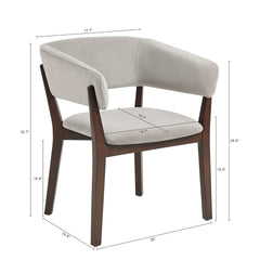 Armchair in Greige