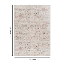 Majestic GC_RYL1002 Beige 5 ft. 3 in. x 7 ft. 3 in. Area Rug