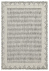 Sunshine GC_HAR2015 Silver 7 ft. 10 in. x 10 ft. 3 in. Indoor/Outdoor Area Rug
