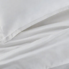 Serta Simply Clean Solid Duvet cover White Twin