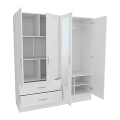 Armoire Ron, Bedroom, White
