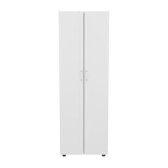 Barkley Slim Armoire,White