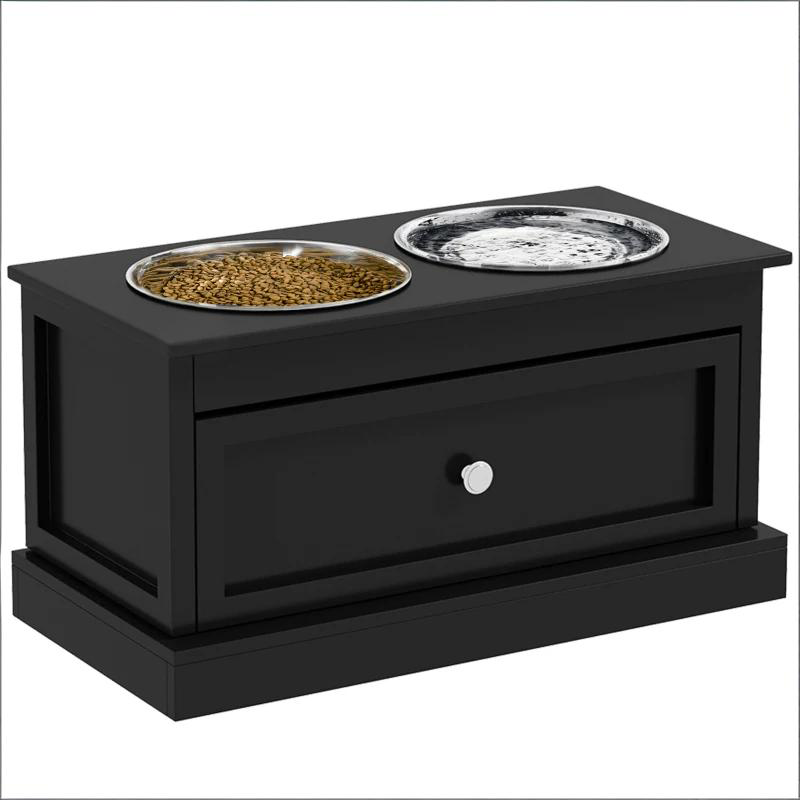 Pet Food Bowl Dog Feeding Station,Raised Dog Bowl Stand