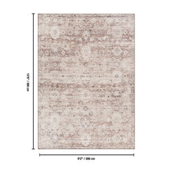 Majestic GC_RYL1001 L. Brown 9 ft. 2 in. x 12 ft. 6 in. Area Rug