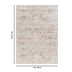 Majestic GC_RYL1002 Beige 7 ft. 10 in. x 10 ft. 6 in. Area Rug