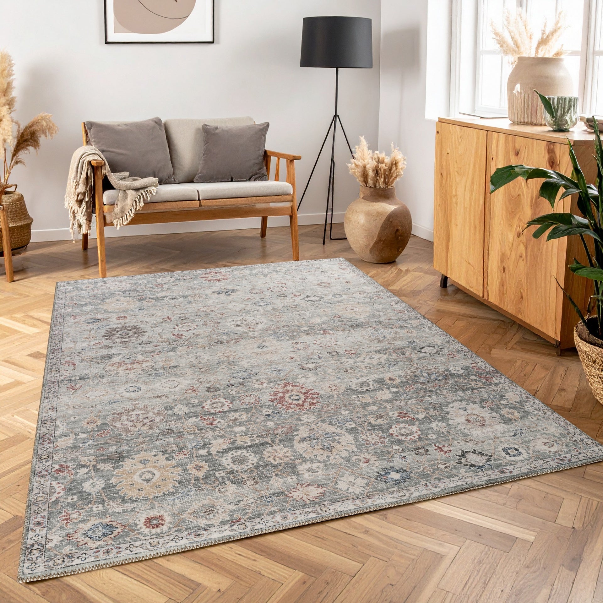 Majestic GC_RYL1003 Green 9 ft. 2 in. x 12 ft. 6 in. Area Rug