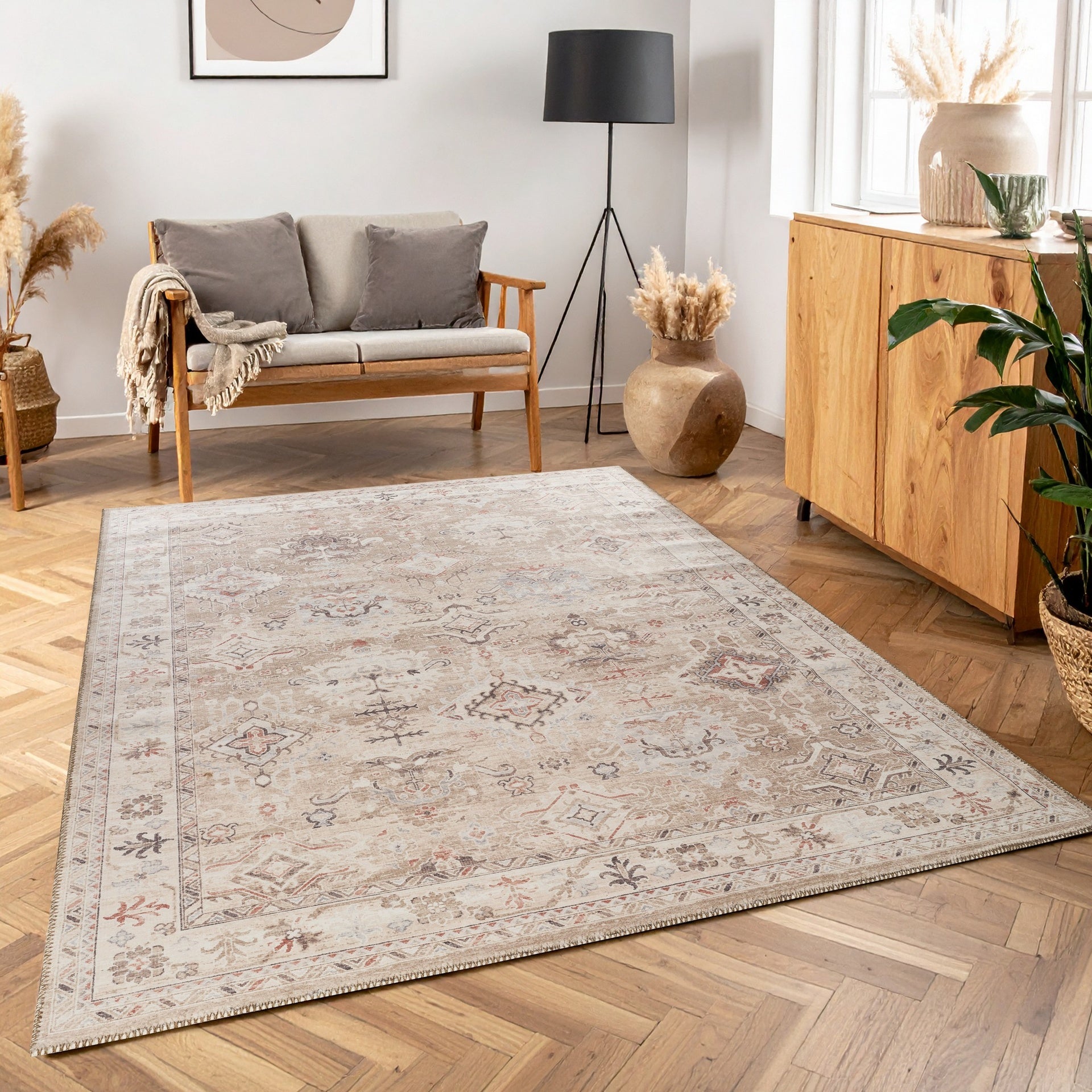Oxford GC_NBL2016 Gold 9 ft. 2 in. x 12 ft. 6 in. Area Rug