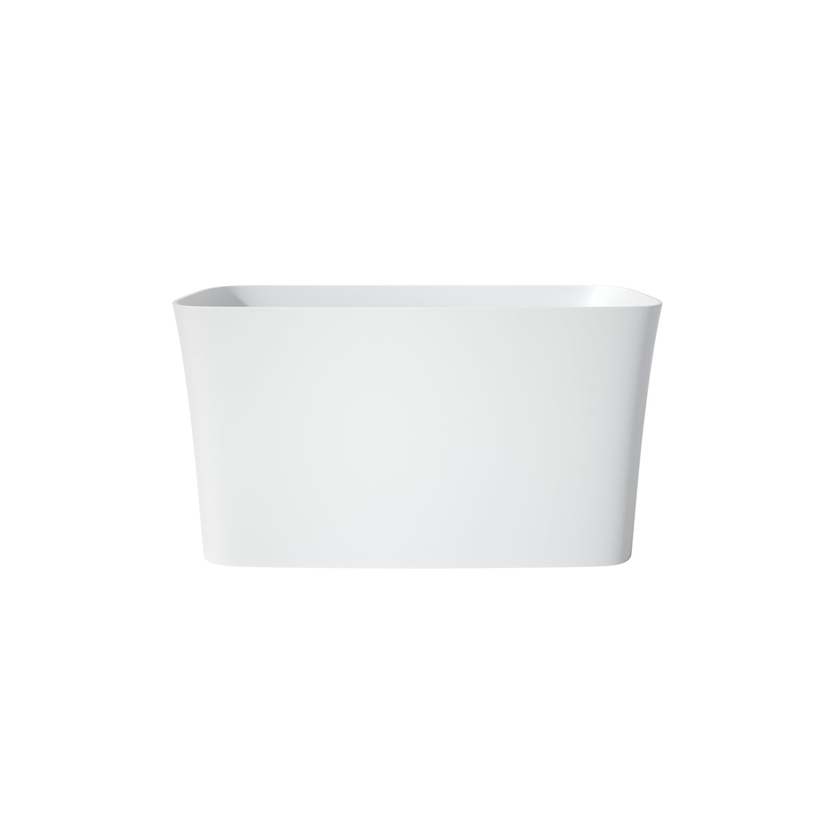 47" solid surface soaking bathtub