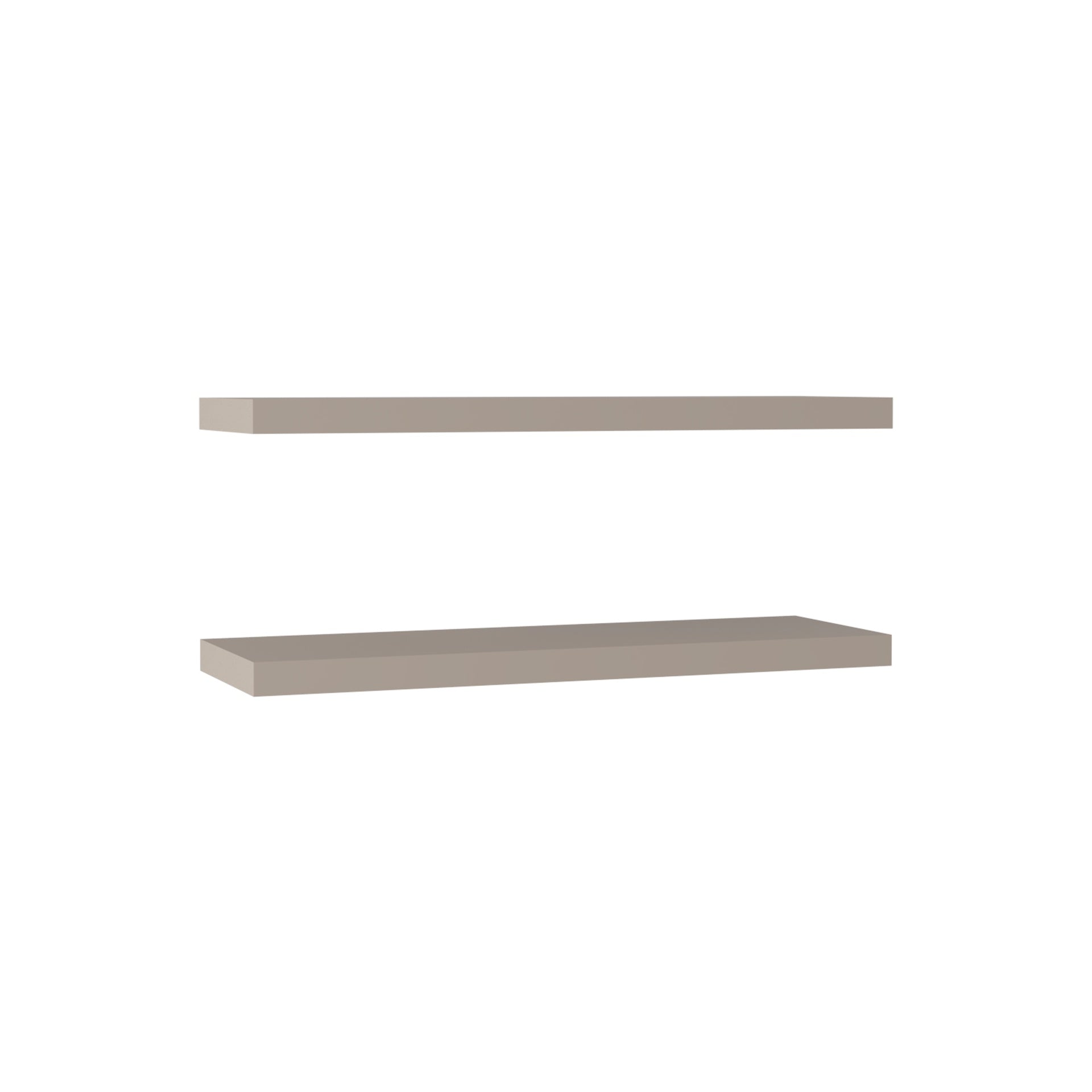 Ecco 31.5" Wide  Floating Shelves Set of 2, Shelves for Wall Decor for Bedroom, Bathroom Storage Shelves, Book Shelves for Living Room