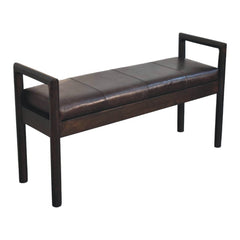 Solid Wood Gridline Bench