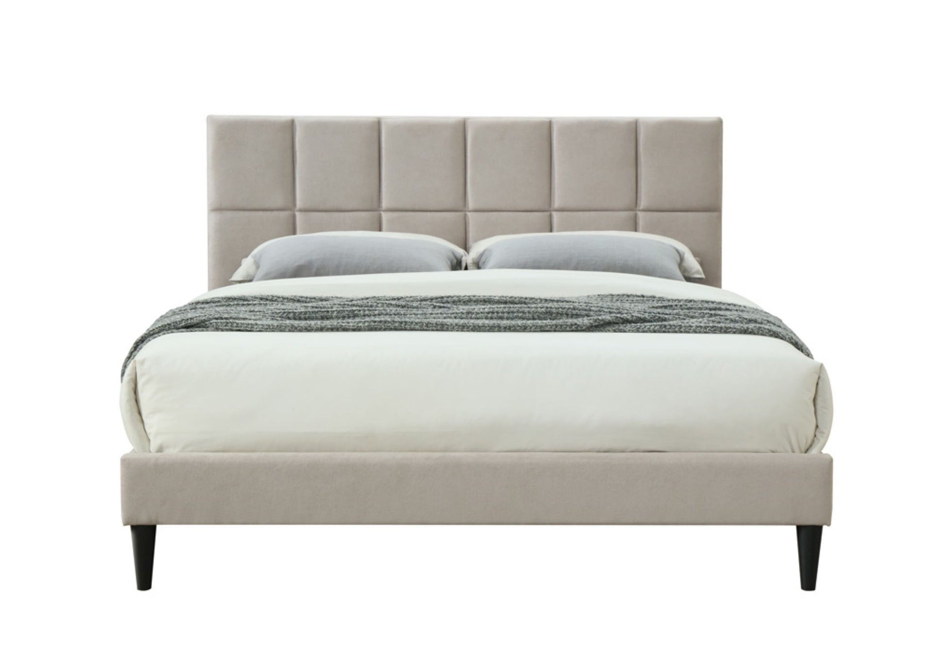King Sized Squares Bed in a Box w/ USB
