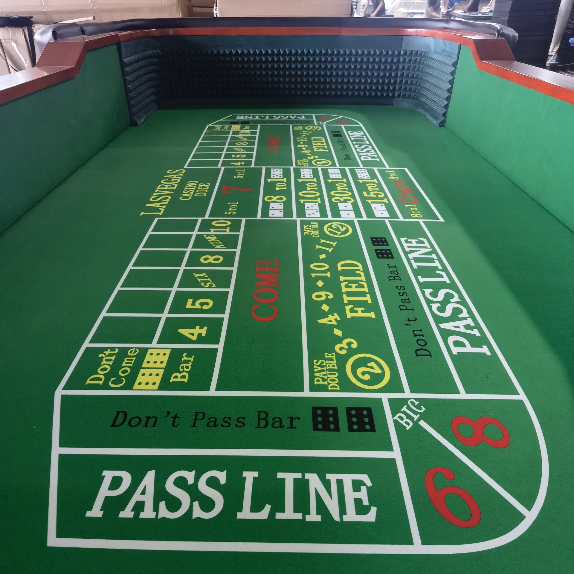 Craps Table Top for Model 10744 Green