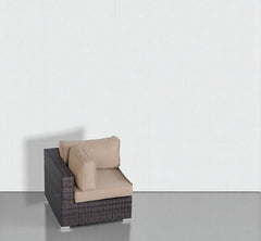 33" Wide Corner Wedge with  Cushions – Fully Assembled Outdoor Sectional Piece