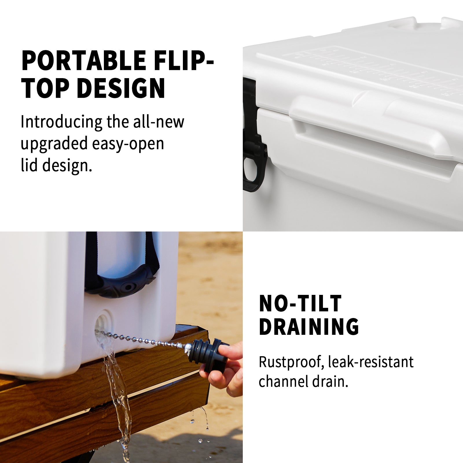 40Qt New White Warming Box