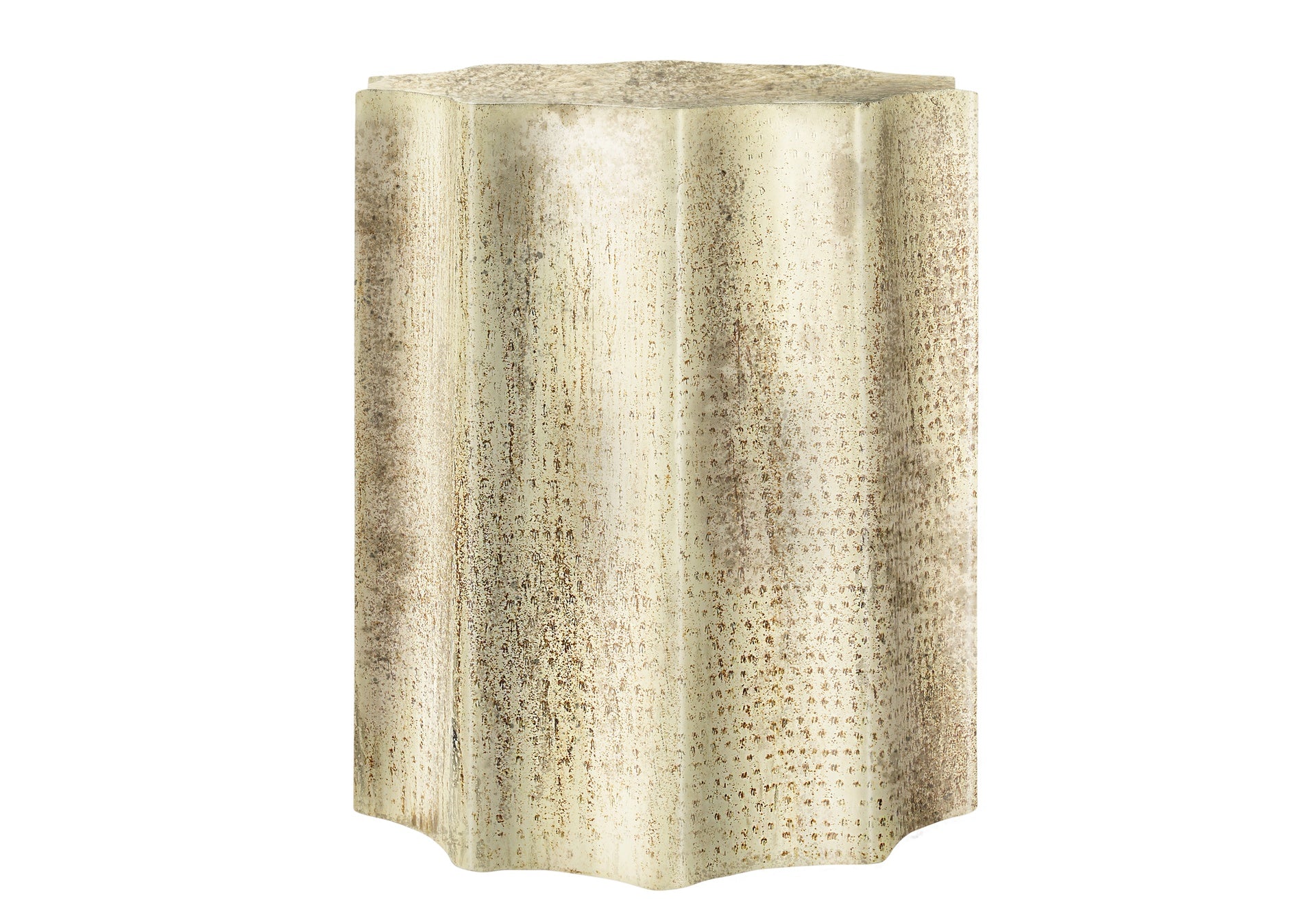 Accent Table, Drum, Side, End, Nightstand, Lamp, Living Room, Bedroom, Gold Metal, Contemporary, Modern