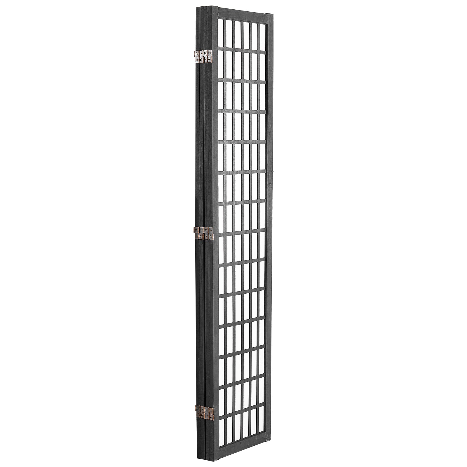 Room Divider, 4 Panel Japanese Room Divider, Wood Folding Privacy Screen Indoor, Japanese Partition Dividers Portable Decoration Screens, for Room Separation Home Office Restaurant & Bedroom