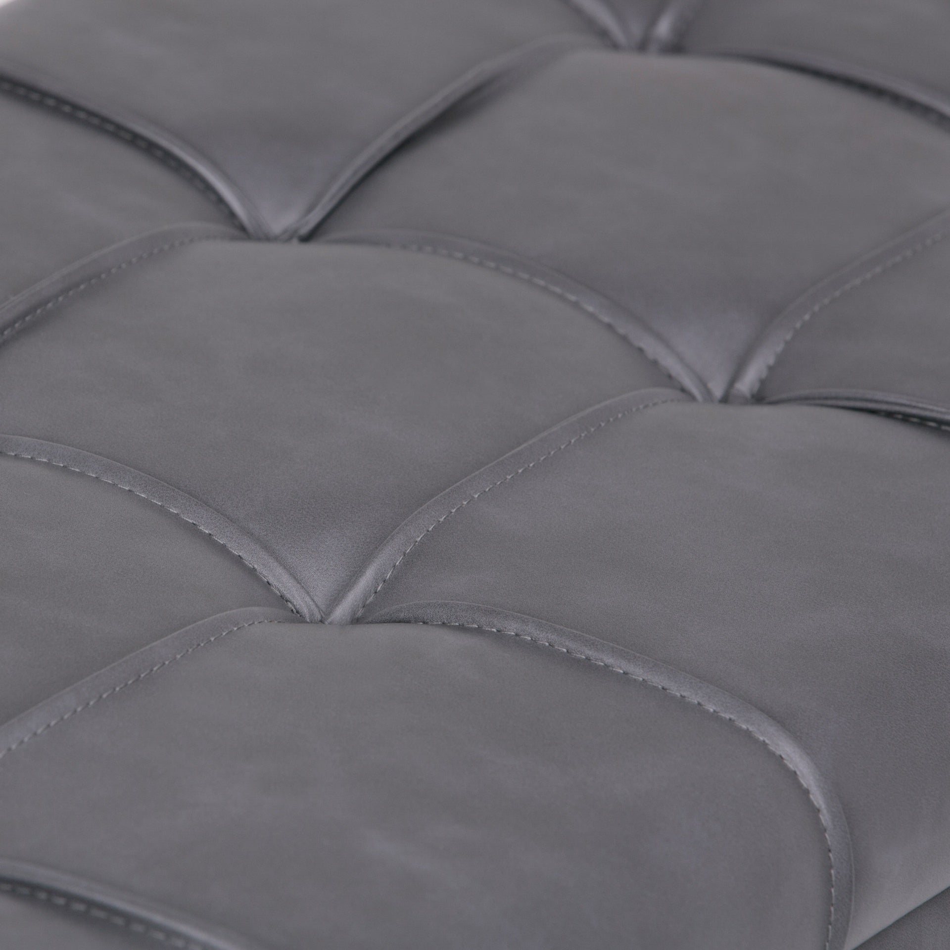 Dover - 3 Piece Storage Ottoman - Stone Grey