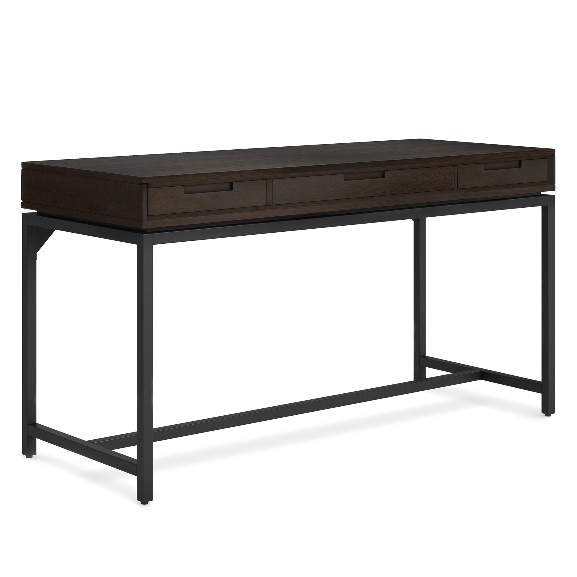 Banting - Mid Century Desk - Hickory Brown