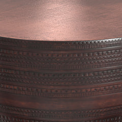 Johnsen Metal Coffee Table in Oil Rubbed Bronze