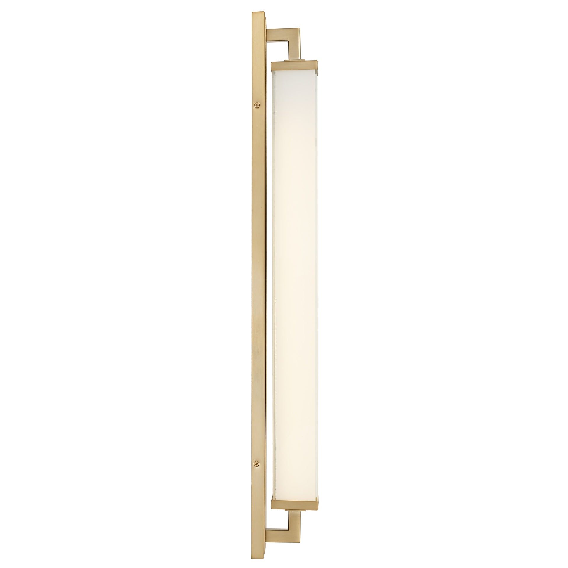 34-Inches Antique Brass Integrated LED  Bathroom Vanity Light Bar