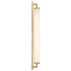 34-Inches Antique Brass Integrated LED  Bathroom Vanity Light Bar