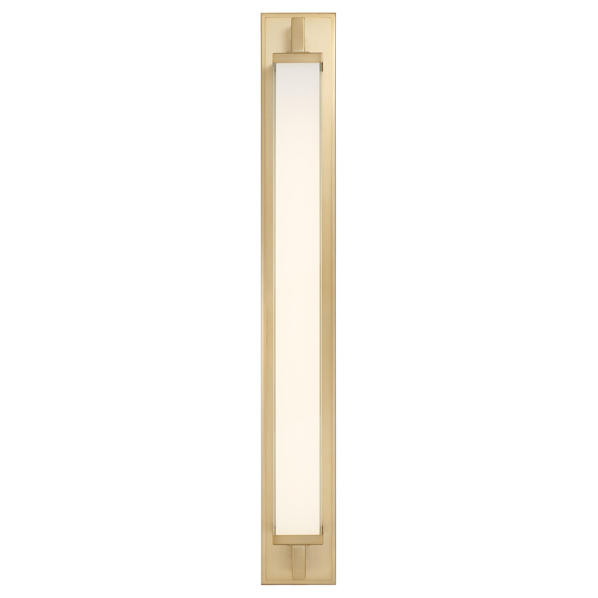 34-Inches Antique Brass Integrated LED  Bathroom Vanity Light Bar