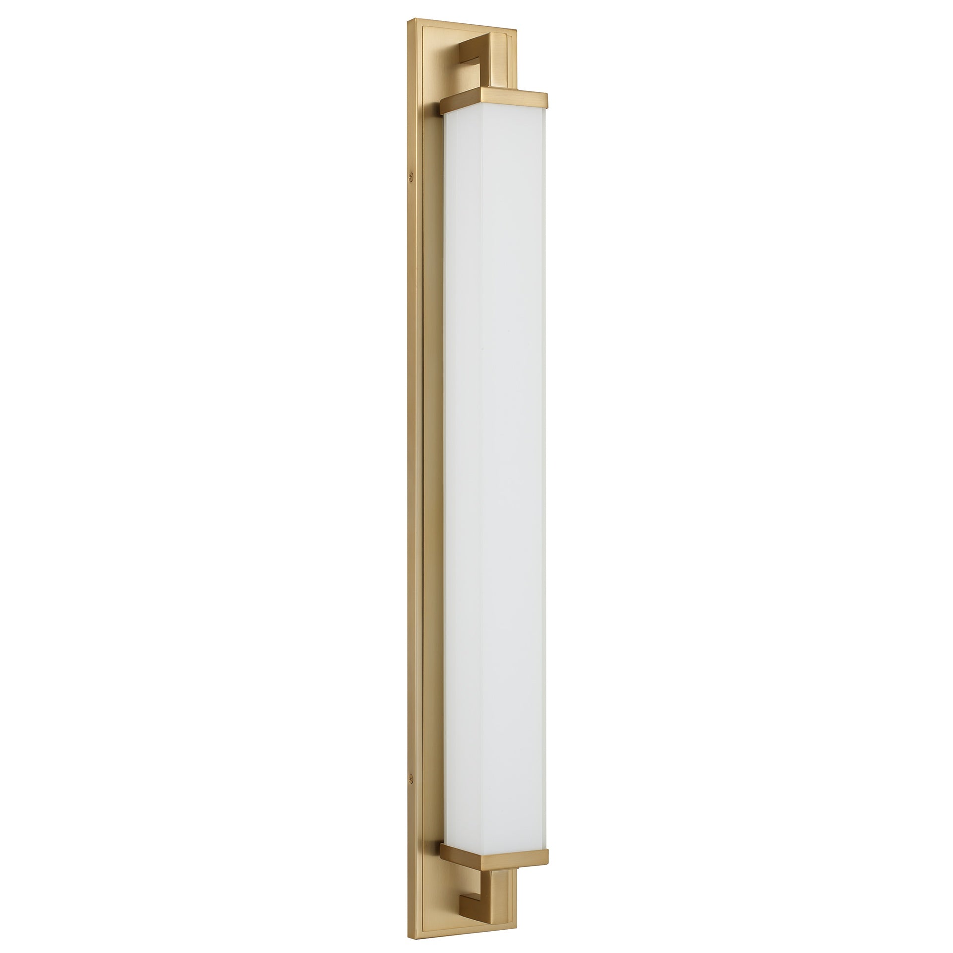 34-Inches Antique Brass Integrated LED  Bathroom Vanity Light Bar