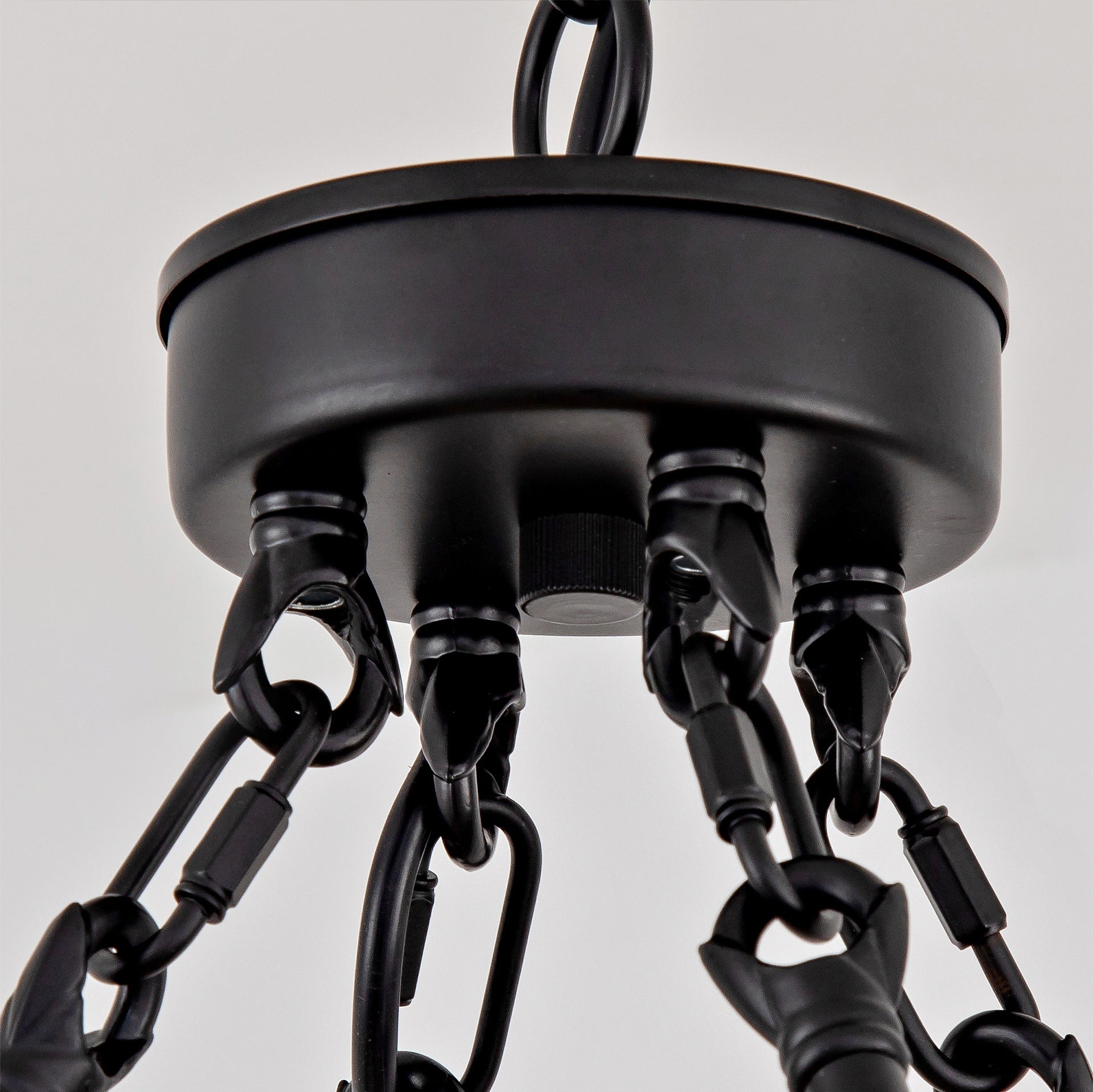 12-Light Wagon Wheel Chandelier, Farmhouse Dining Room Light Fixture, Black Round Rustic Chandeliers, Vintage Ceiling Hanging Pendant Light Fixture for Living Dining Room Bedroom Kitchen Foyer