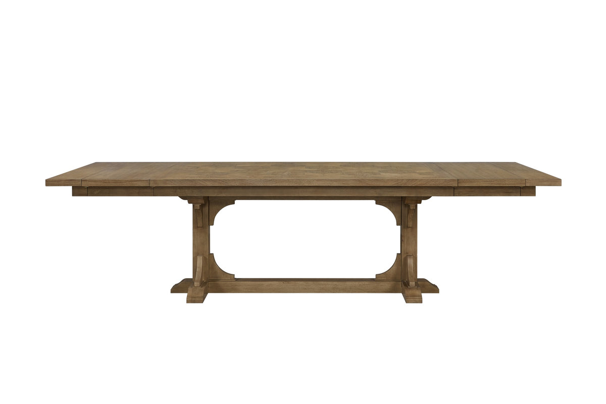Trestle Table - Almond