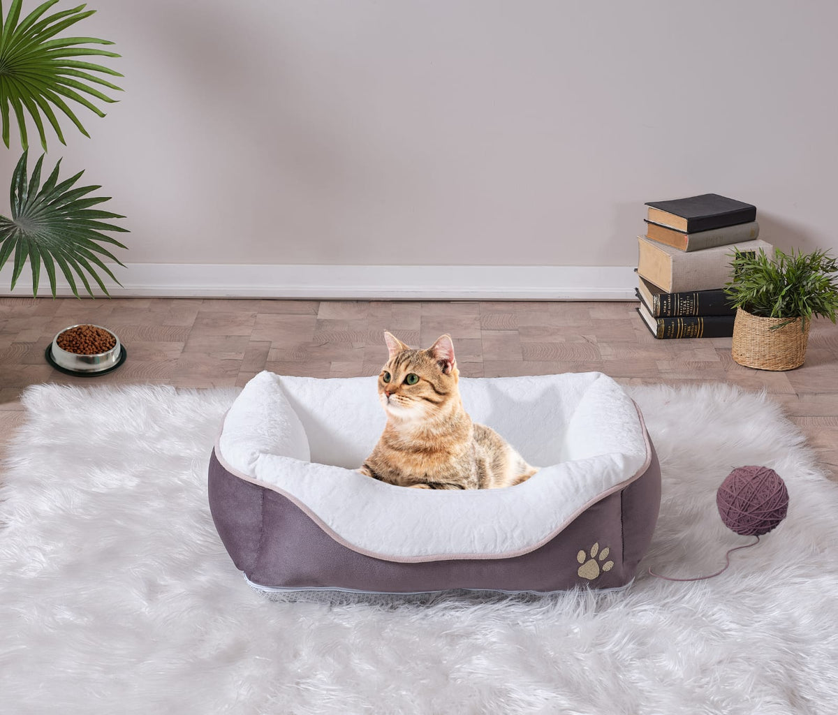 Lina Pet Bed, Anthracite Pet Bed , X Large Size 31'' x 41''