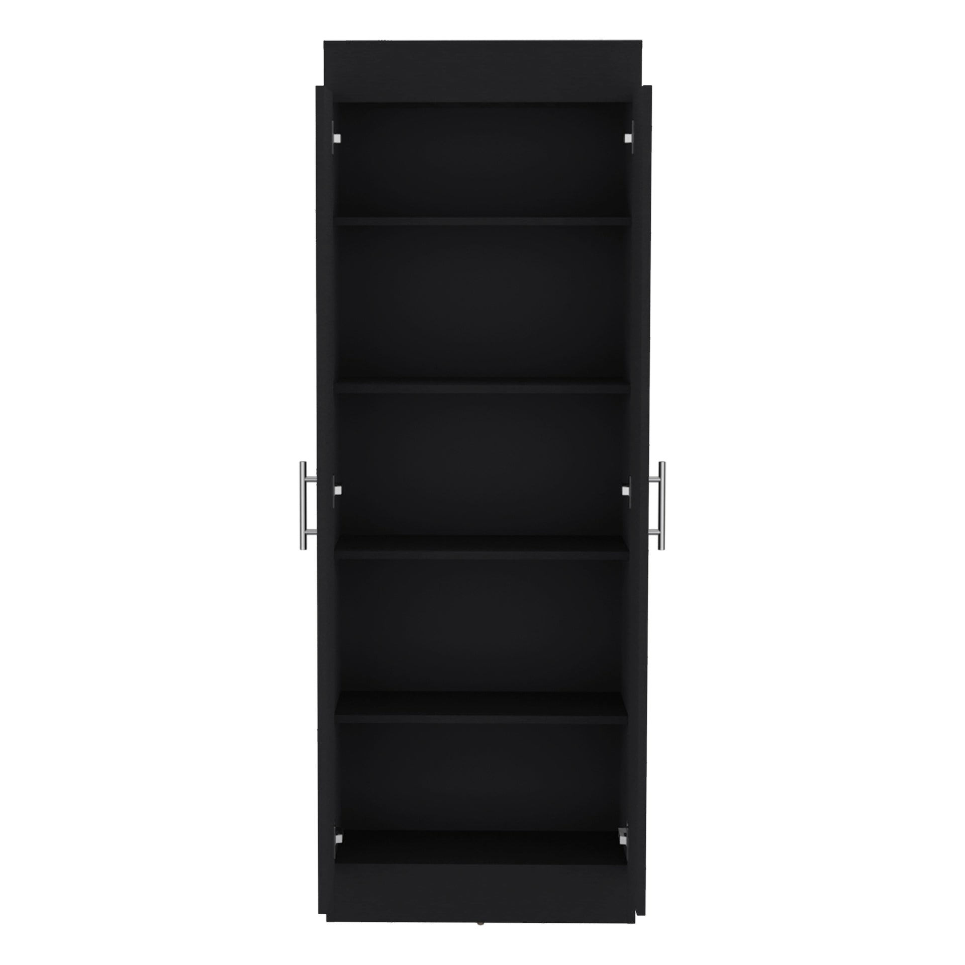 Pantry Cabinet Clinton, Kitchen, Black