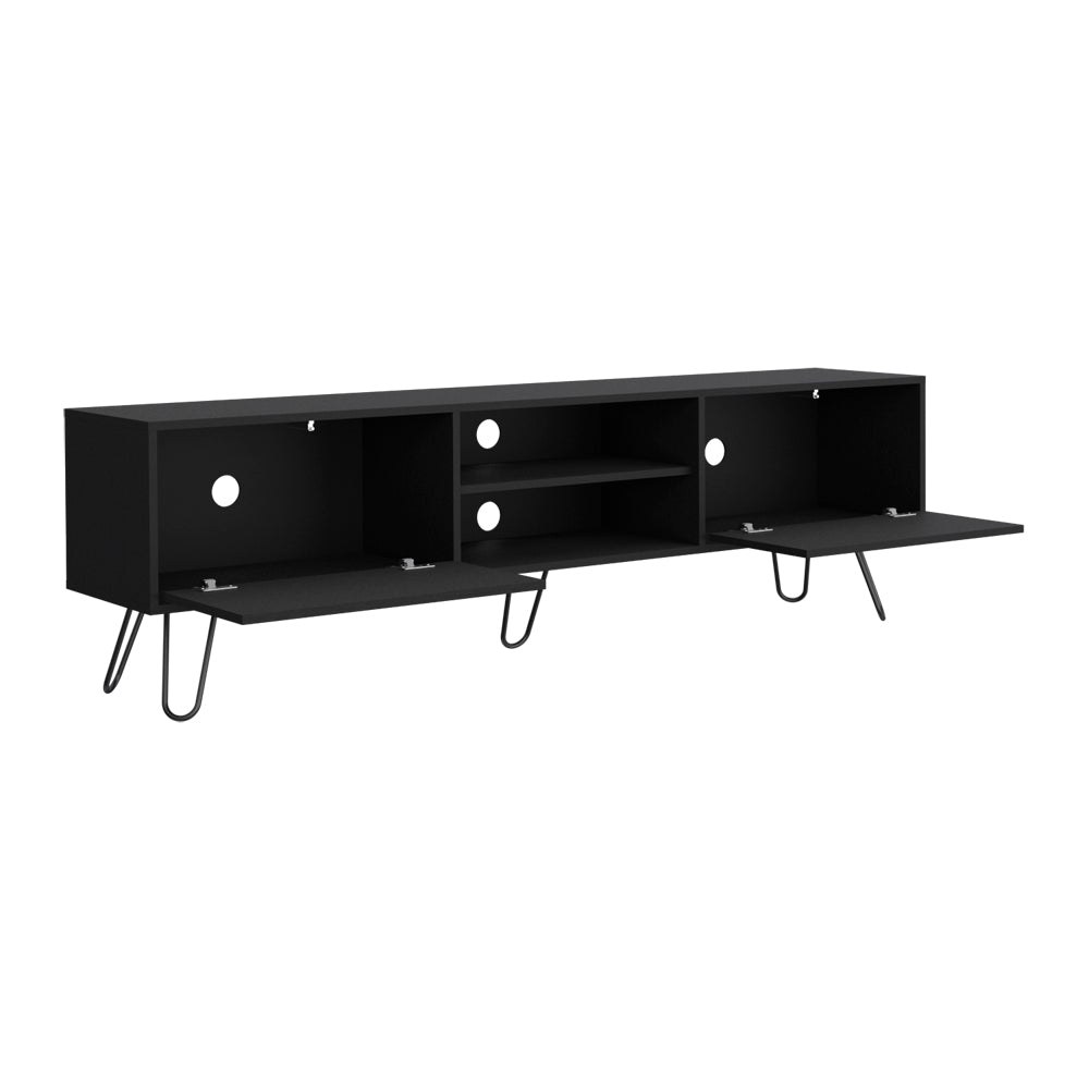 Tv Stand Franklin, Living Room, Black
