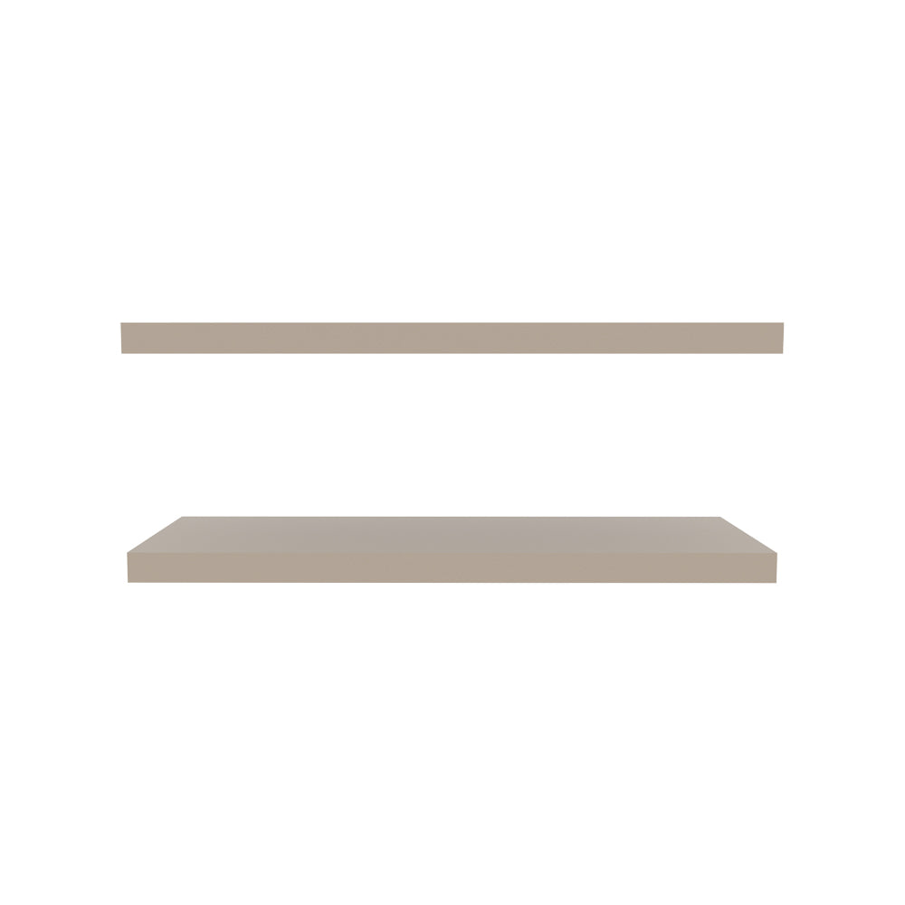 Floating Shelf Dallas, Living Room, Taupe