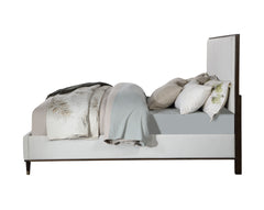 Carena Light Gray Fabric Finish E. King Bed