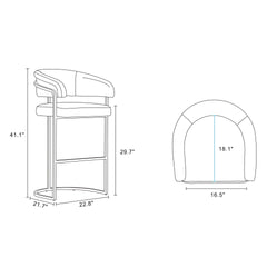 Barstool in White