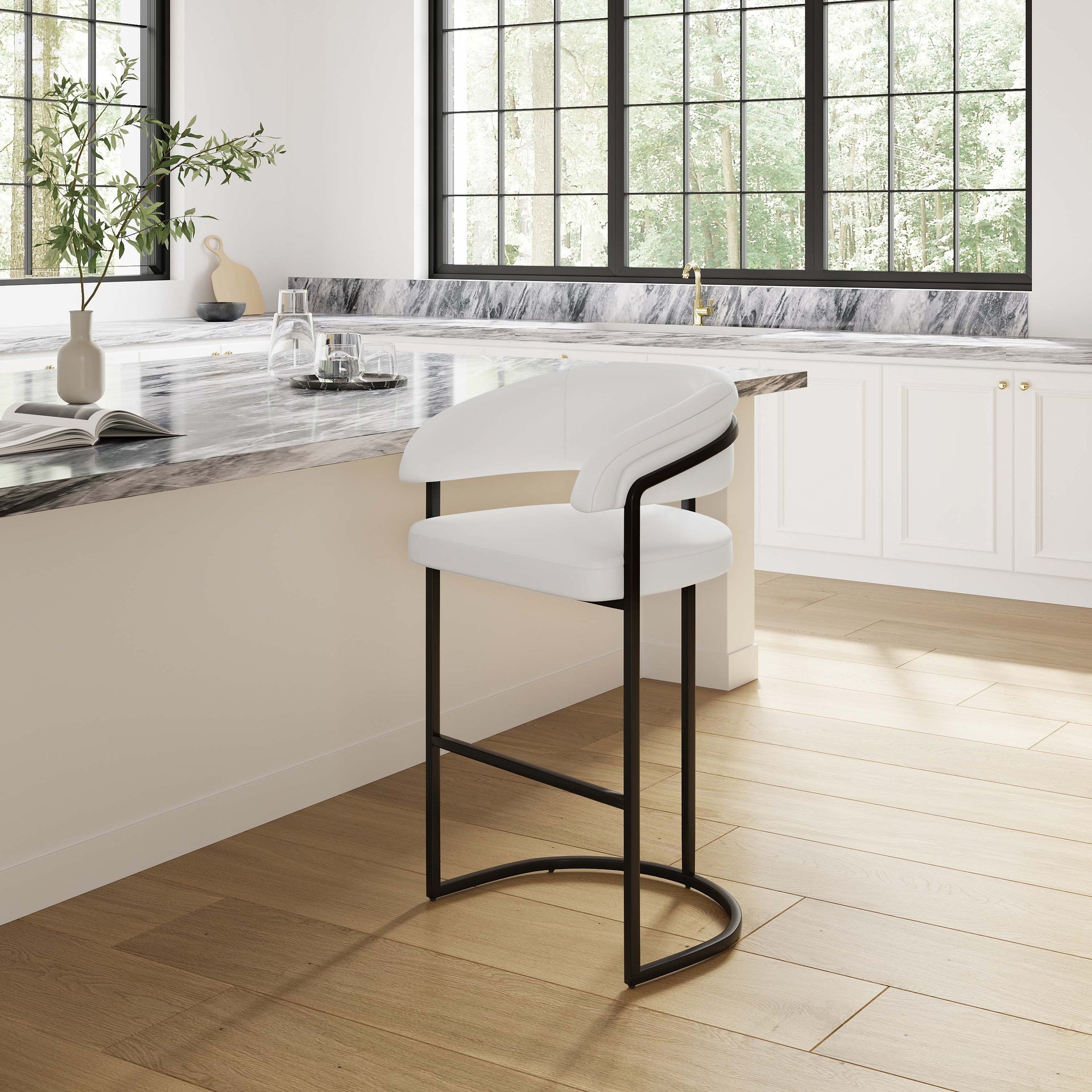 Barstool in White