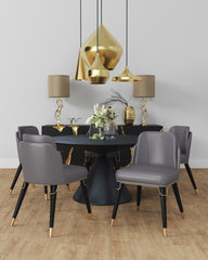 Dining Chair in Graphite