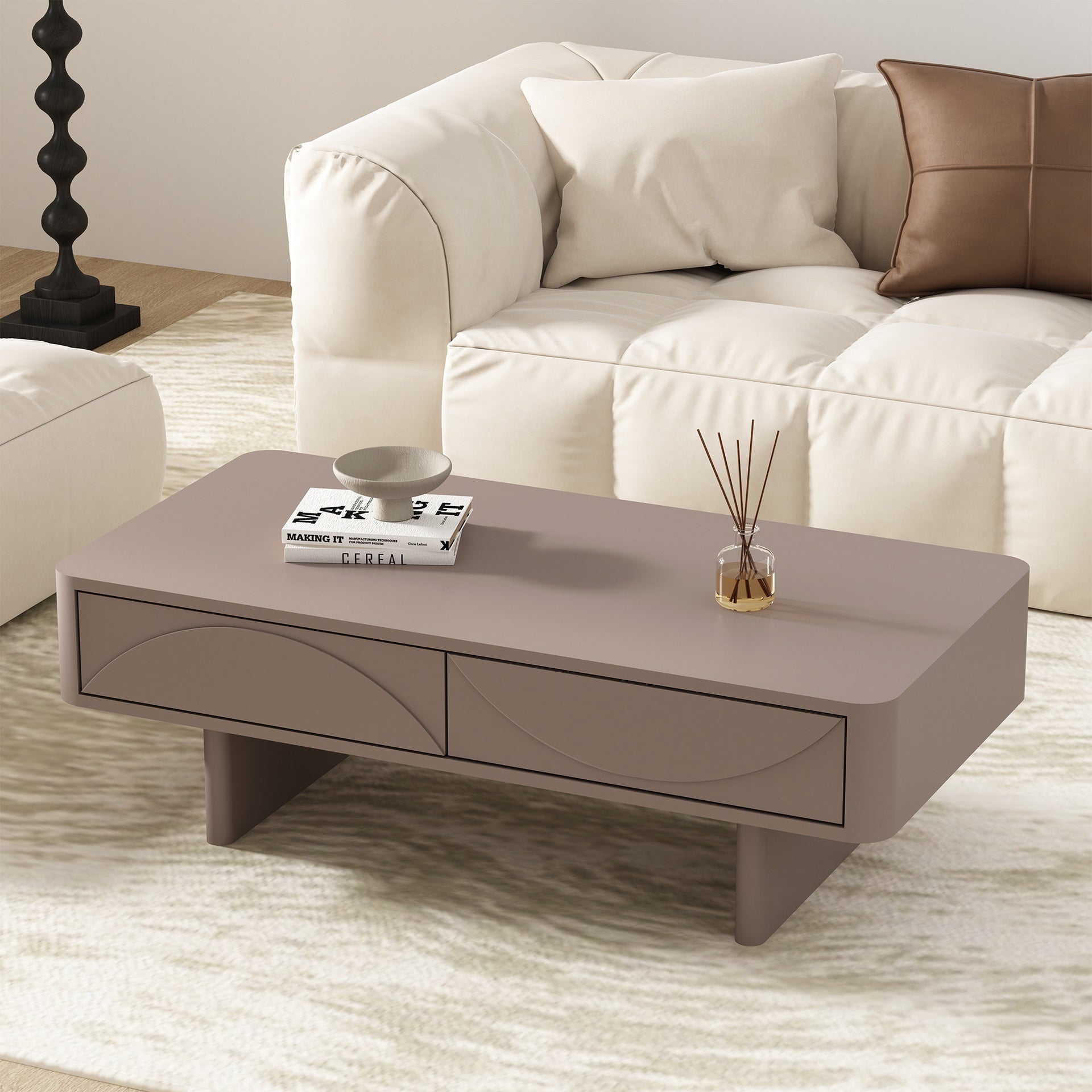 Coffee Table in Mocha