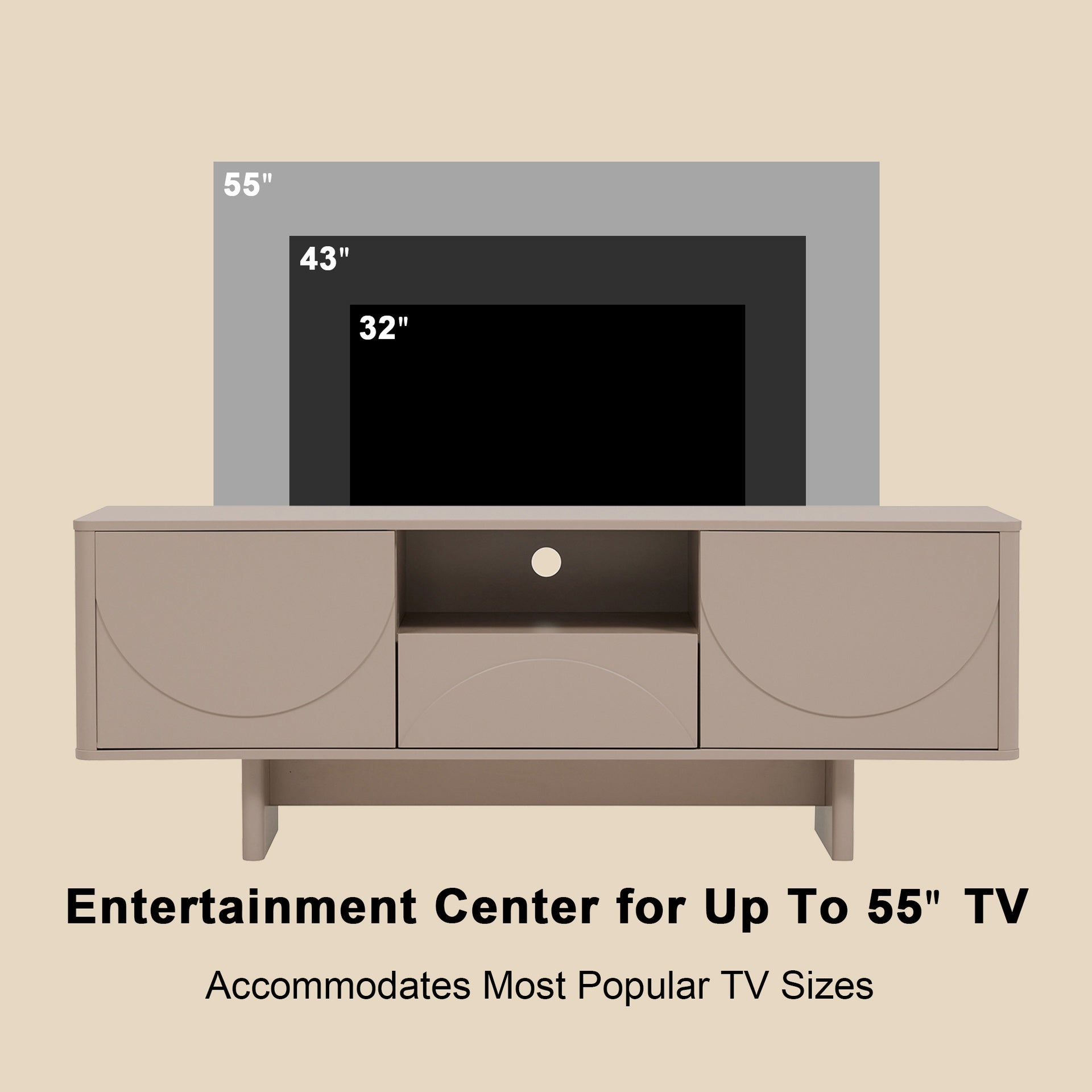 TV Stand in Mocha