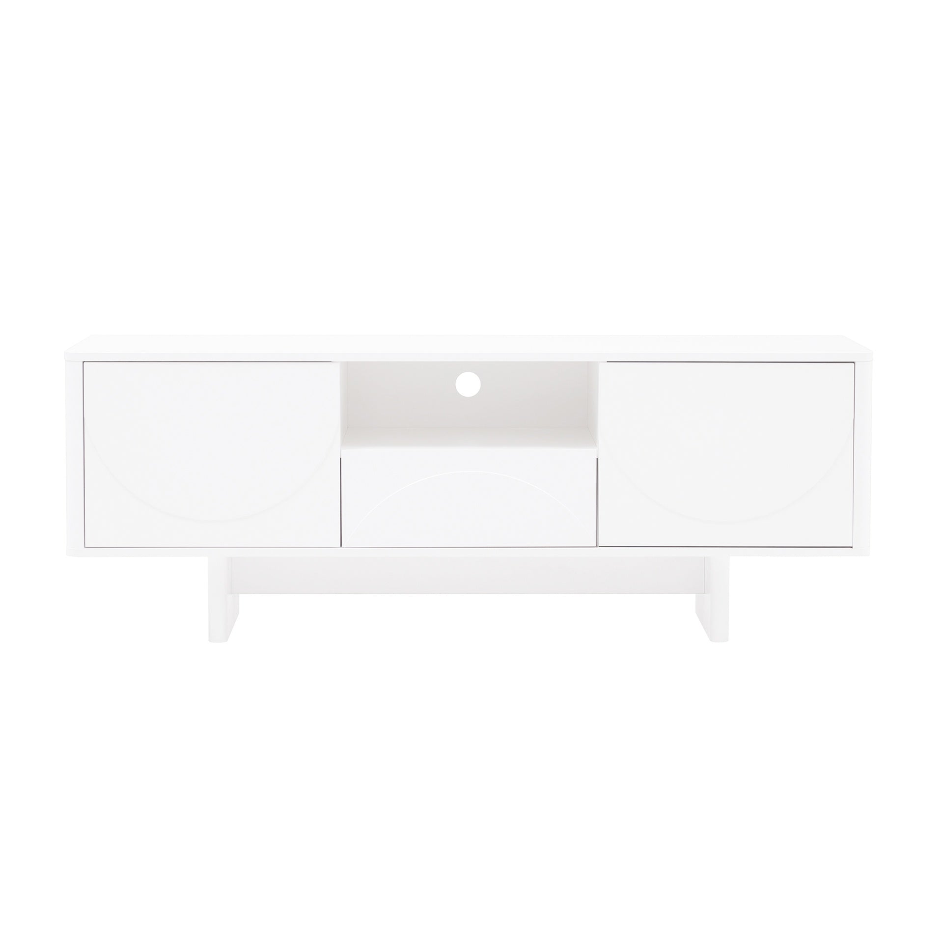 TV Stand in White