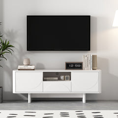 TV Stand in White