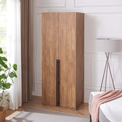 Wardrobe Closet in Golden Brown