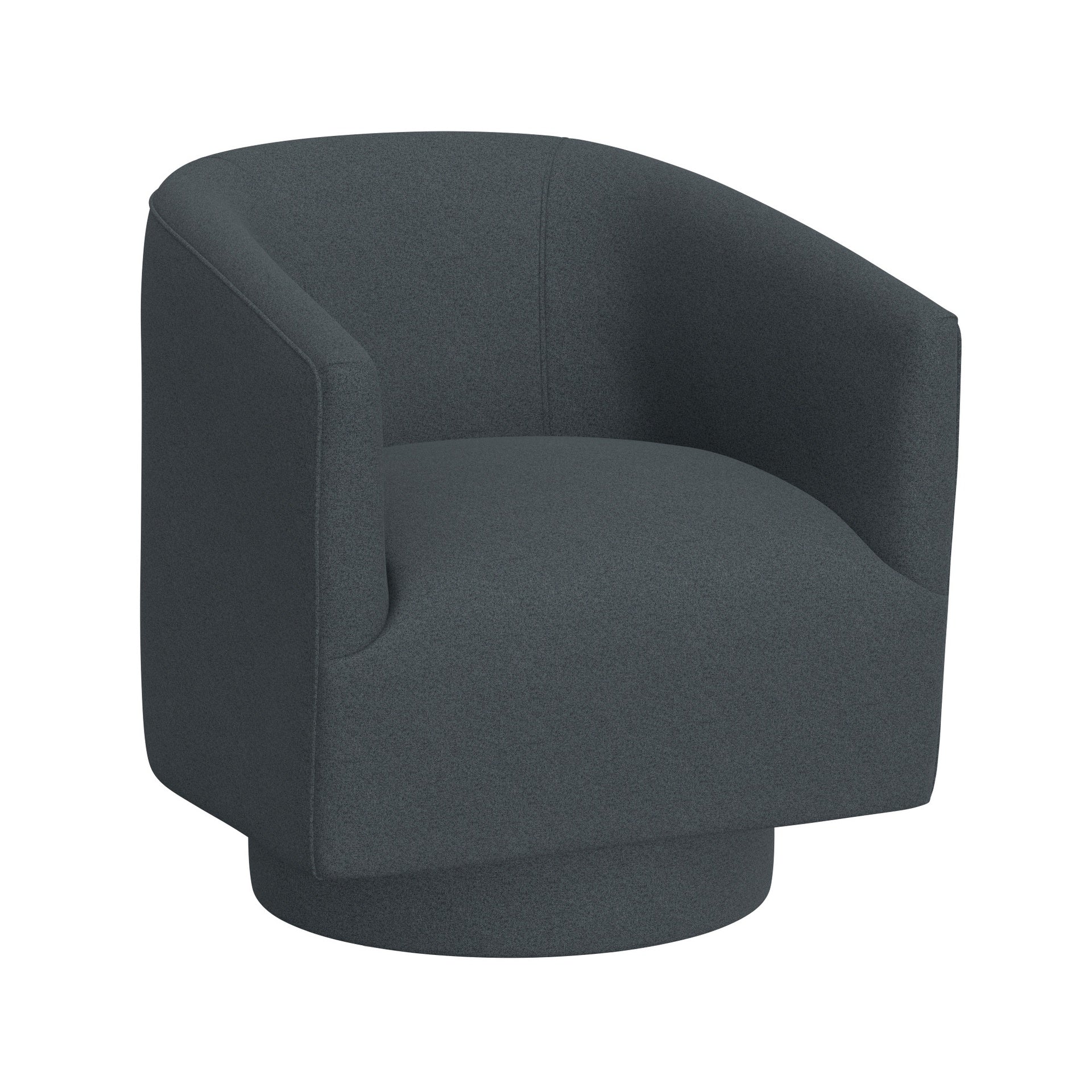 Blue Swivel Accent Chair