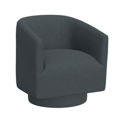 Blue Swivel Accent Chair