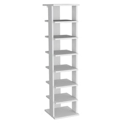 Odesto 48.7" Tall 8-Tier Vertical Shoe Rack, Narrow Shoe Tower for 8 Pairs, Entryway, Living Room, Bedroom