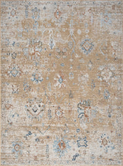 Noble GC_GEN7008 Gold 2 ft. 7 in. x 7 ft. 3 in. Area Rug