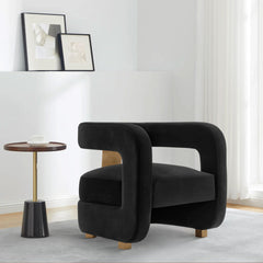 Lounge Chair in Black